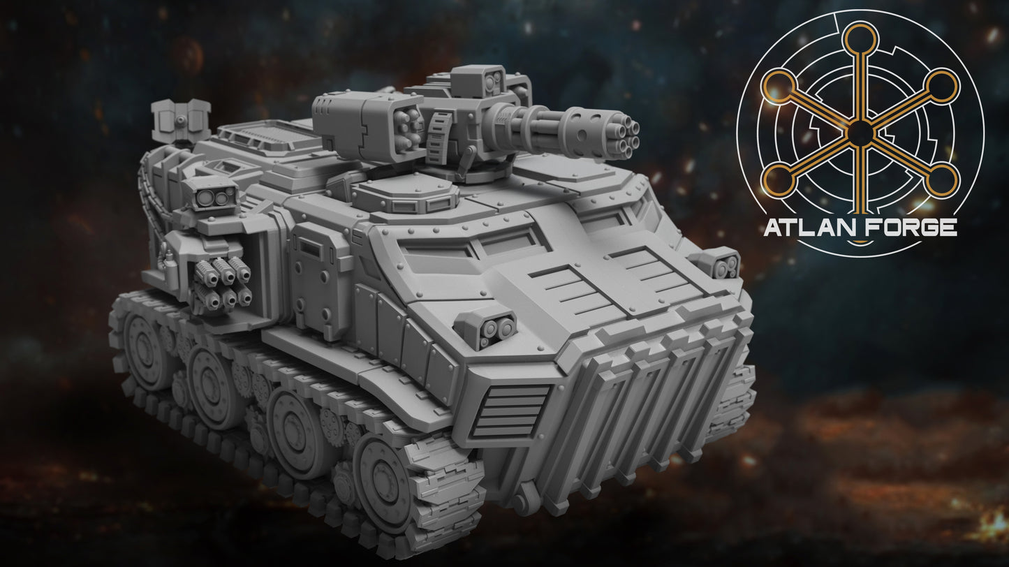Vanguard Assault Carrier (All Weapons Included- Tracked and Wheel Options) by Atlan Forge