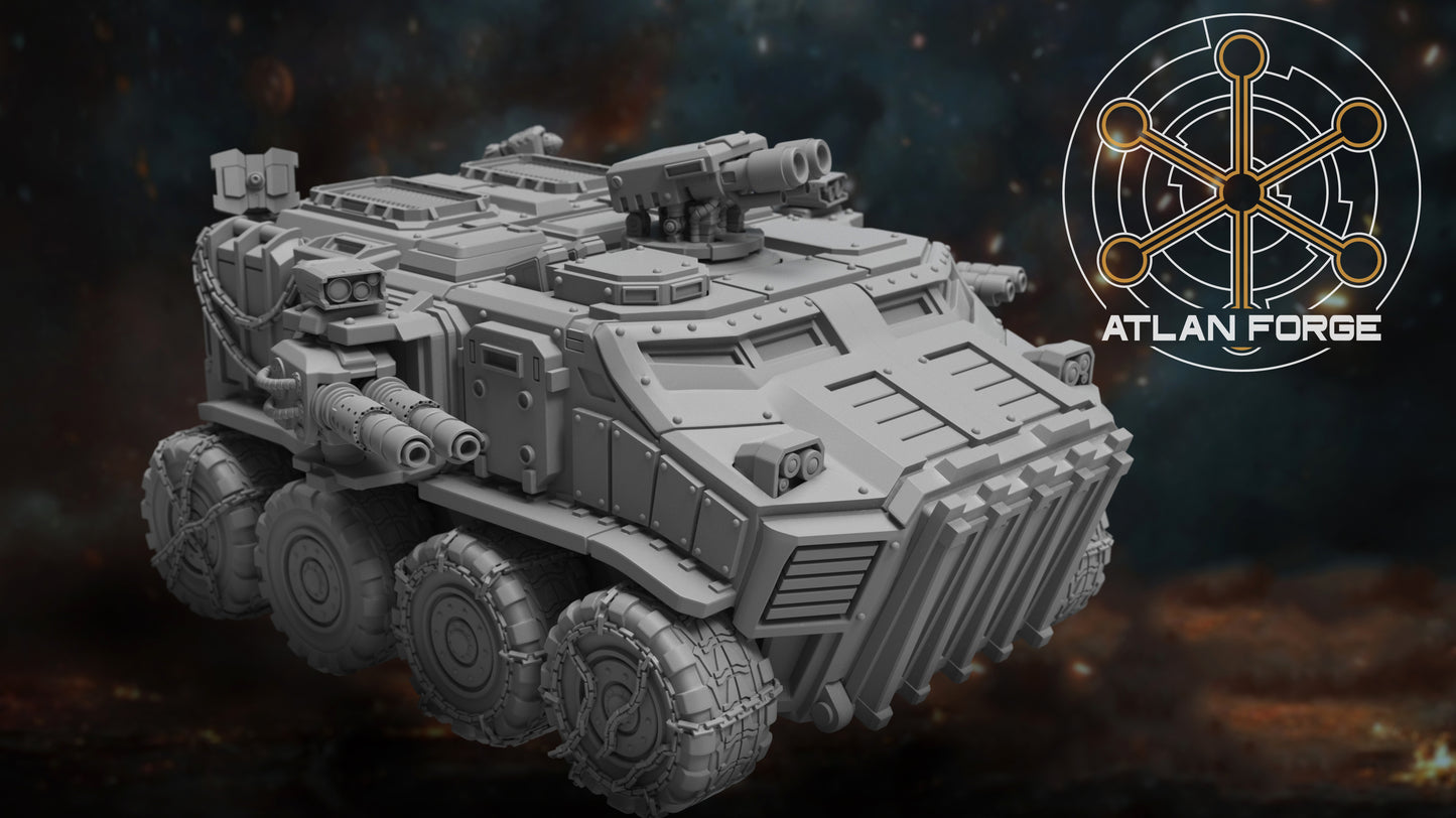 Vanguard Assault Carrier (All Weapons Included- Tracked and Wheel Options) by Atlan Forge