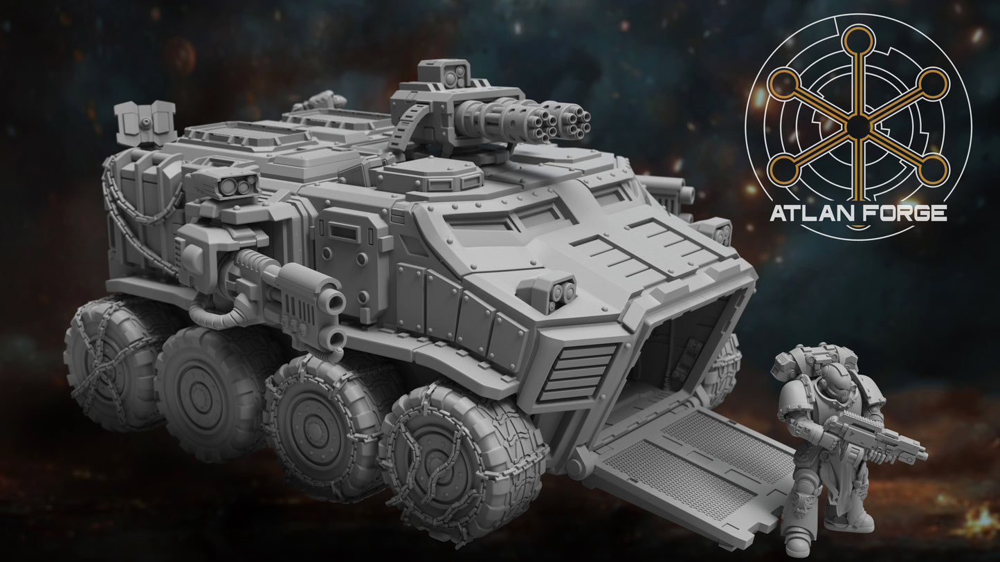 Vanguard Assault Carrier (All Weapons Included- Tracked and Wheel Options) by Atlan Forge
