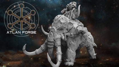 Cybernetic War Mammoth (With or Without Rider) by Atlan Forge