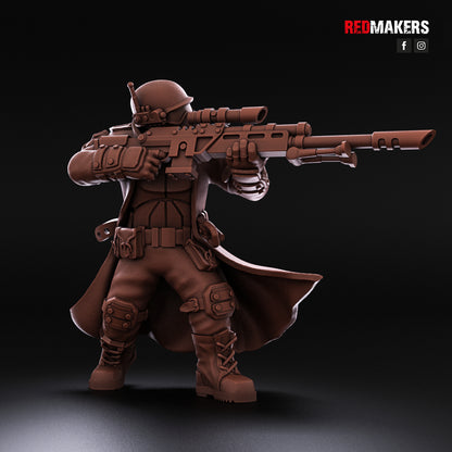 Steel Guard-Snipers (3-Unit Kit or Single Model) by RedMakers