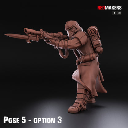 Kill Squad- Death Division- Imperial Force (12-Unit Kit or Single Model) by Adeptus Miniatures