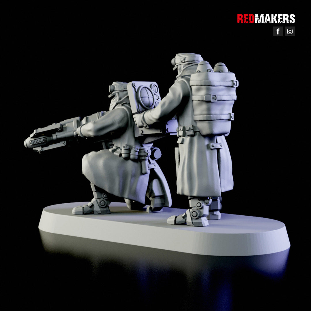 Death Squad- Special Weapons Team (6-Unit Kit or Single Model/Teams) by RedMakers
