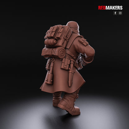 Steel Guard-Command Squad (4-Unit Kit or Single Model) by RedMakers