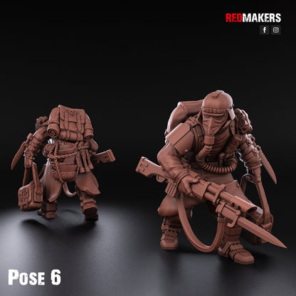 Kill Squad- Death Division- Imperial Force (12-Unit Kit or Single Model) by Adeptus Miniatures