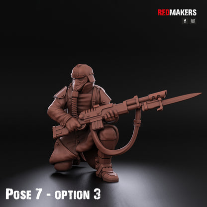 Kill Squad- Death Division- Imperial Force (12-Unit Kit or Single Model) by Adeptus Miniatures
