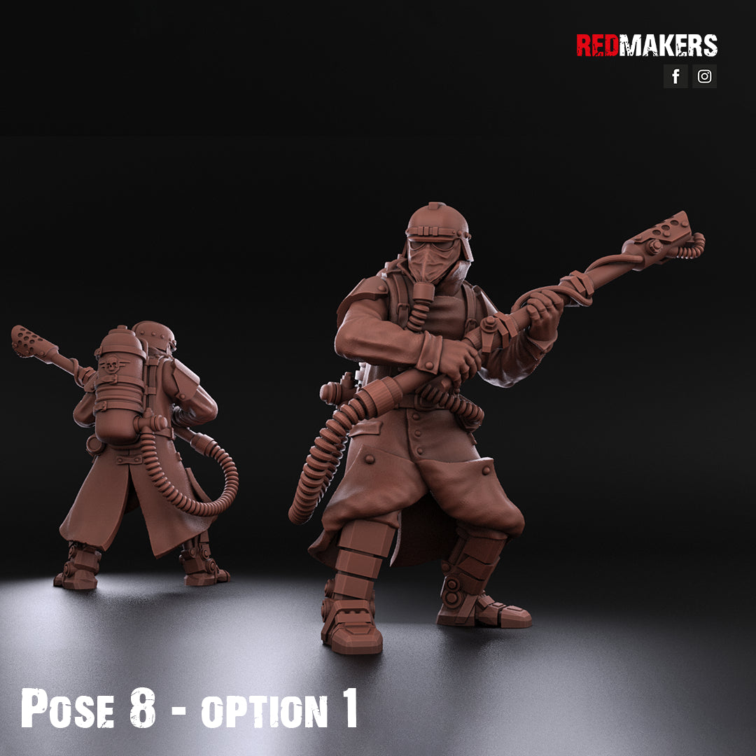 Kill Squad- Death Division- Imperial Force (12-Unit Kit or Single Model) by Adeptus Miniatures