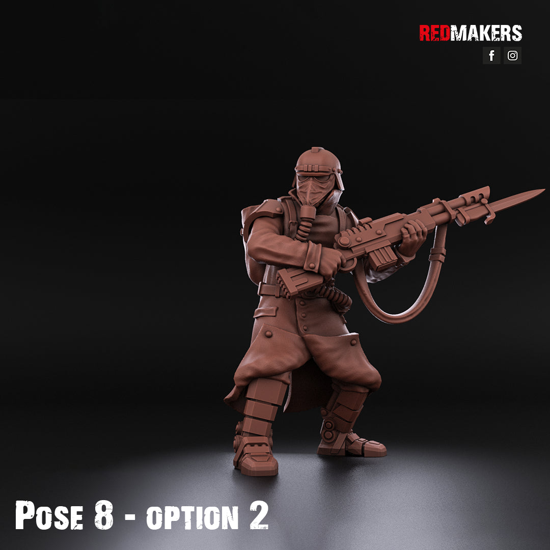 Kill Squad- Death Division- Imperial Force (12-Unit Kit or Single Model) by Adeptus Miniatures
