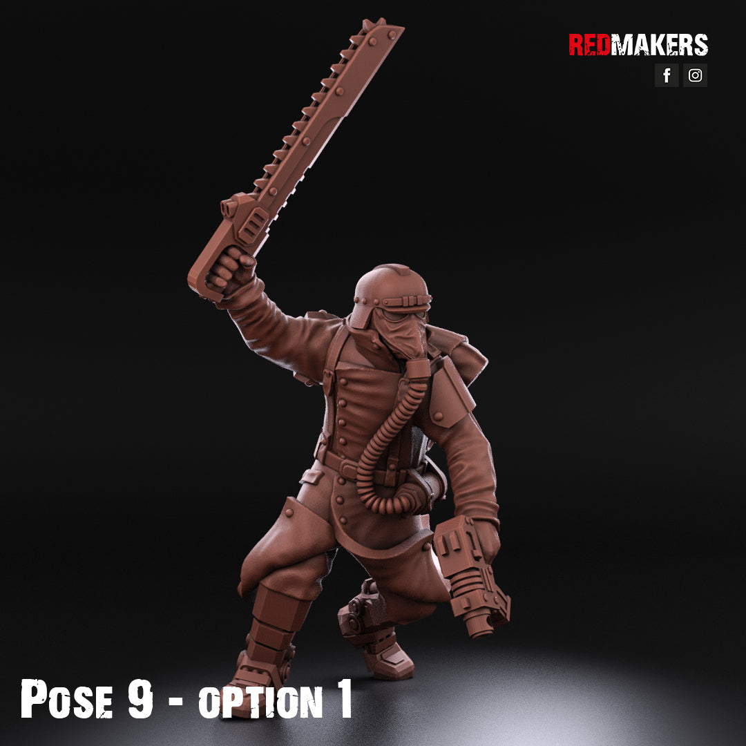 Kill Squad- Death Division- Imperial Force (12-Unit Kit or Single Model) by Adeptus Miniatures