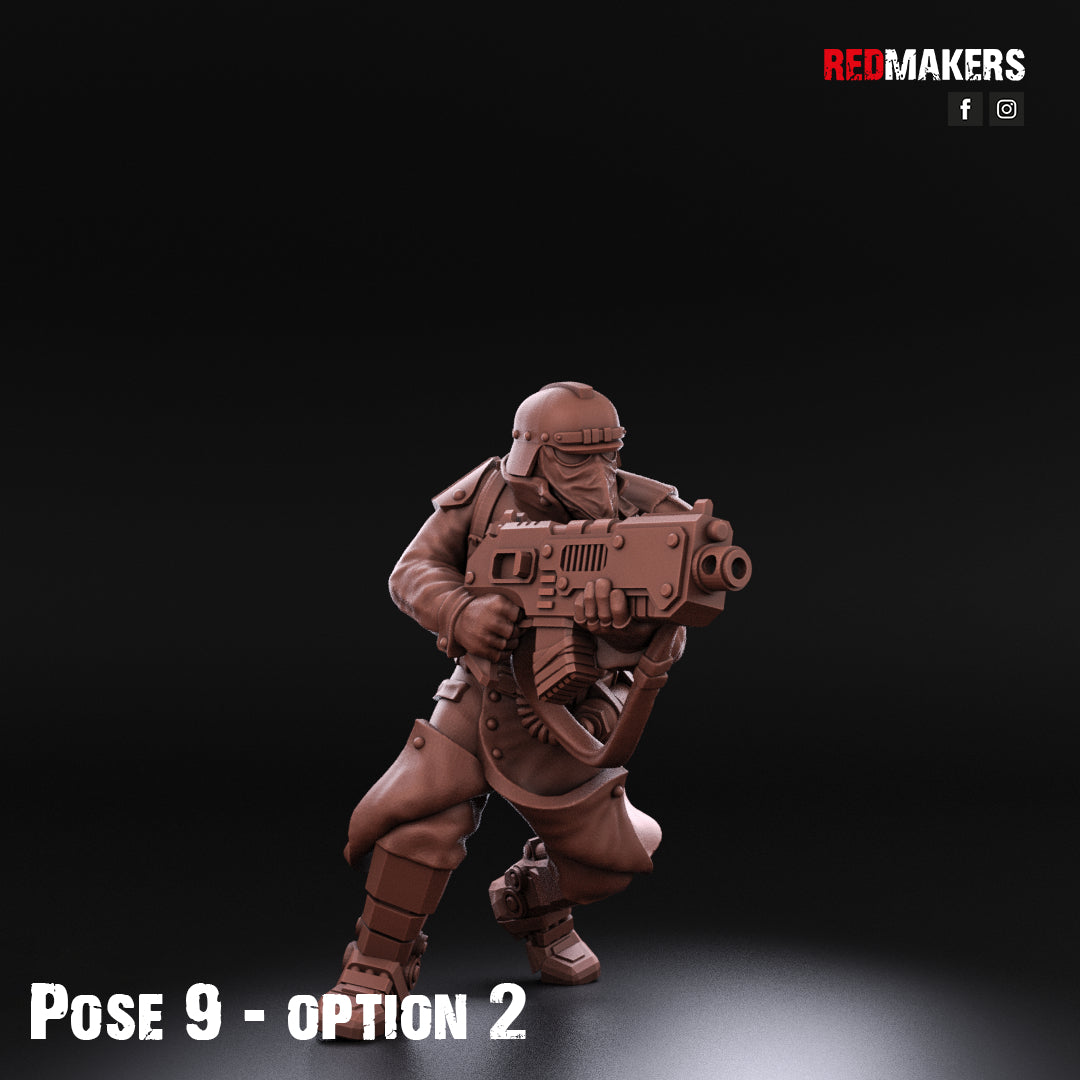 Kill Squad- Death Division- Imperial Force (12-Unit Kit or Single Model) by Adeptus Miniatures