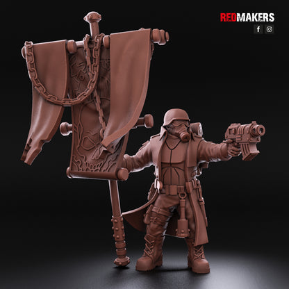Steel Guard-Command Squad (4-Unit Kit or Single Model) by RedMakers
