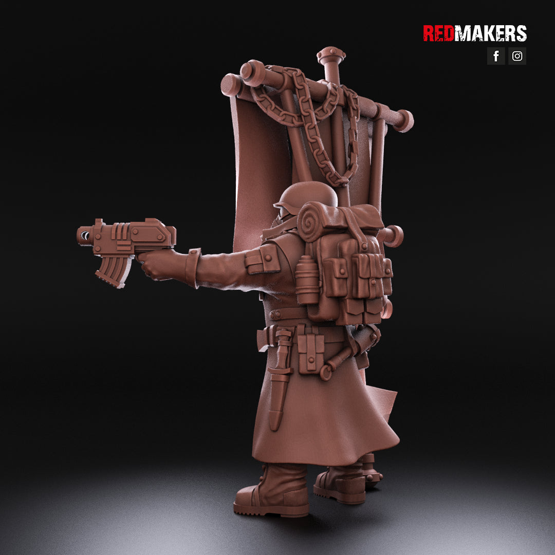 Steel Guard-Command Squad (4-Unit Kit or Single Model) by RedMakers