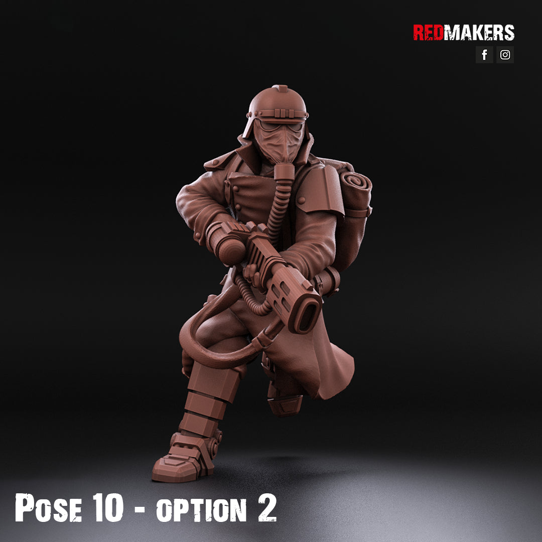 Kill Squad- Death Division- Imperial Force (12-Unit Kit or Single Model) by Adeptus Miniatures