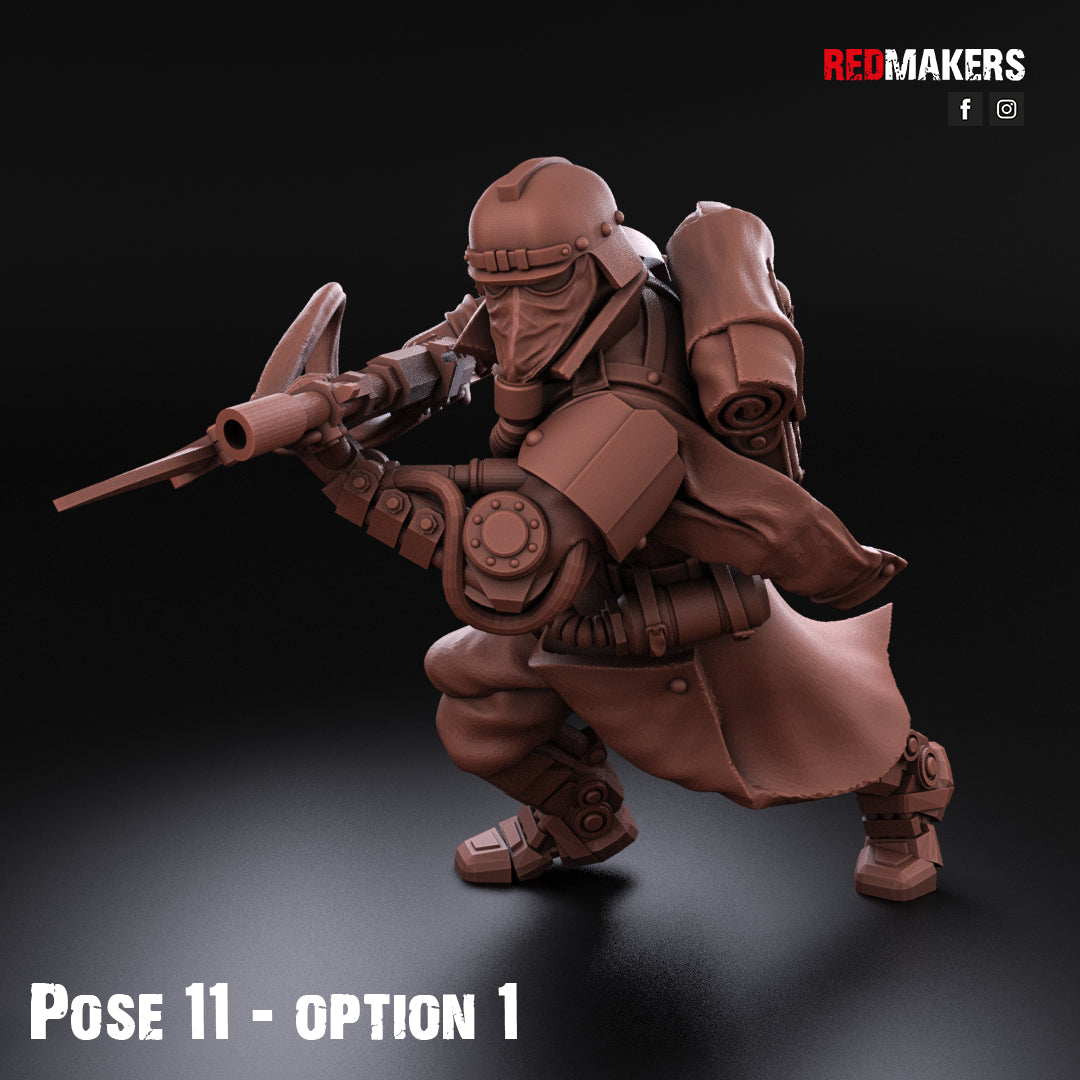 Kill Squad- Death Division- Imperial Force (12-Unit Kit or Single Model) by Adeptus Miniatures