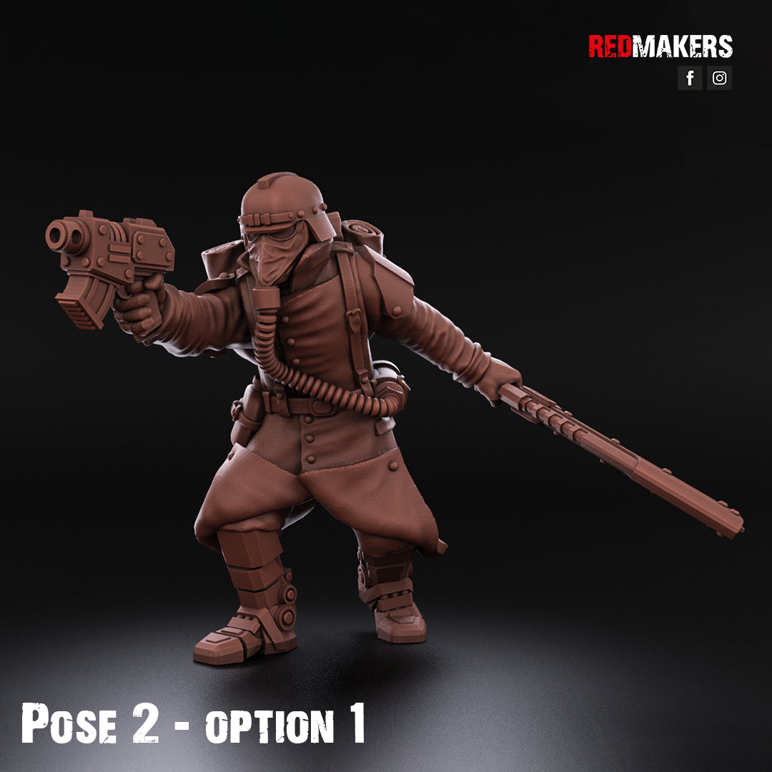 Kill Squad- Death Division- Imperial Force (12-Unit Kit or Single Model) by Adeptus Miniatures