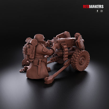 Steel Guard-Heavy Weapons Team (10-Unit Kit or Single Model) by RedMakers
