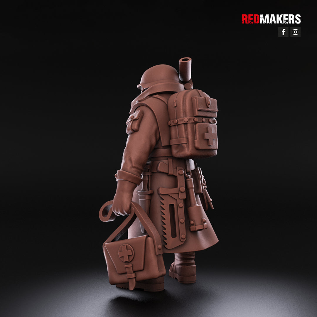 Steel Guard-Command Squad (4-Unit Kit or Single Model) by RedMakers