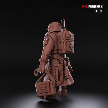 Steel Guard-Command Squad (4-Unit Kit or Single Model) by RedMakers