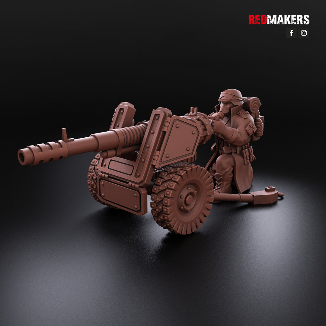 Steel Guard-Heavy Weapons Team (10-Unit Kit or Single Model) by RedMakers