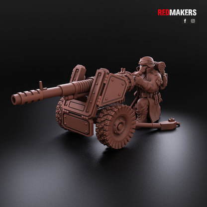 Steel Guard-Heavy Weapons Team (10-Unit Kit or Single Model) by RedMakers