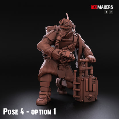 Kill Squad- Death Division- Imperial Force (12-Unit Kit or Single Model) by Adeptus Miniatures