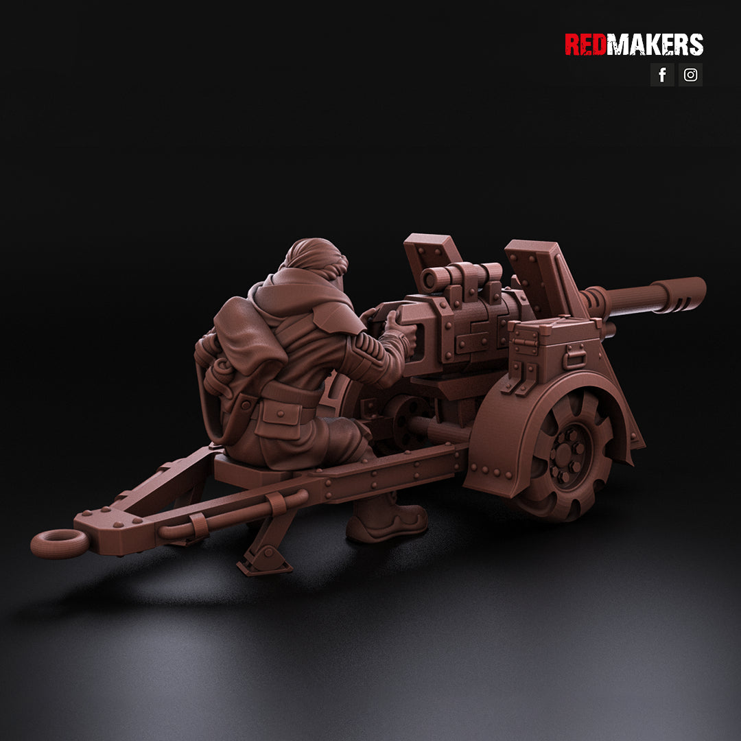 Desert Raiders-Heavy Support Squad of the Imperial Force (10-Unit Kit or Single Model) by RedMakers