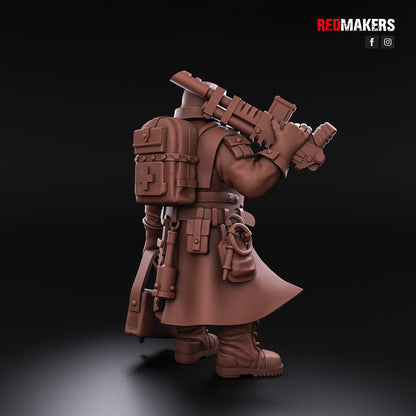 Steel Guard-Command Squad (4-Unit Kit or Single Model) by RedMakers