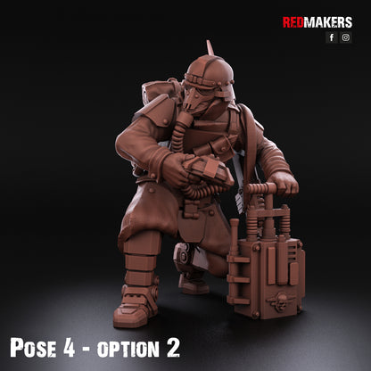 Kill Squad- Death Division- Imperial Force (12-Unit Kit or Single Model) by Adeptus Miniatures
