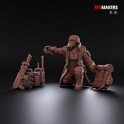 Steel Guard-Command Squad (4-Unit Kit or Single Model) by RedMakers