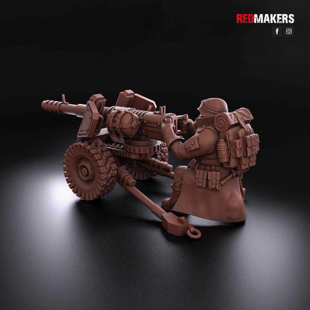 Steel Guard-Heavy Weapons Team (10-Unit Kit or Single Model) by RedMakers