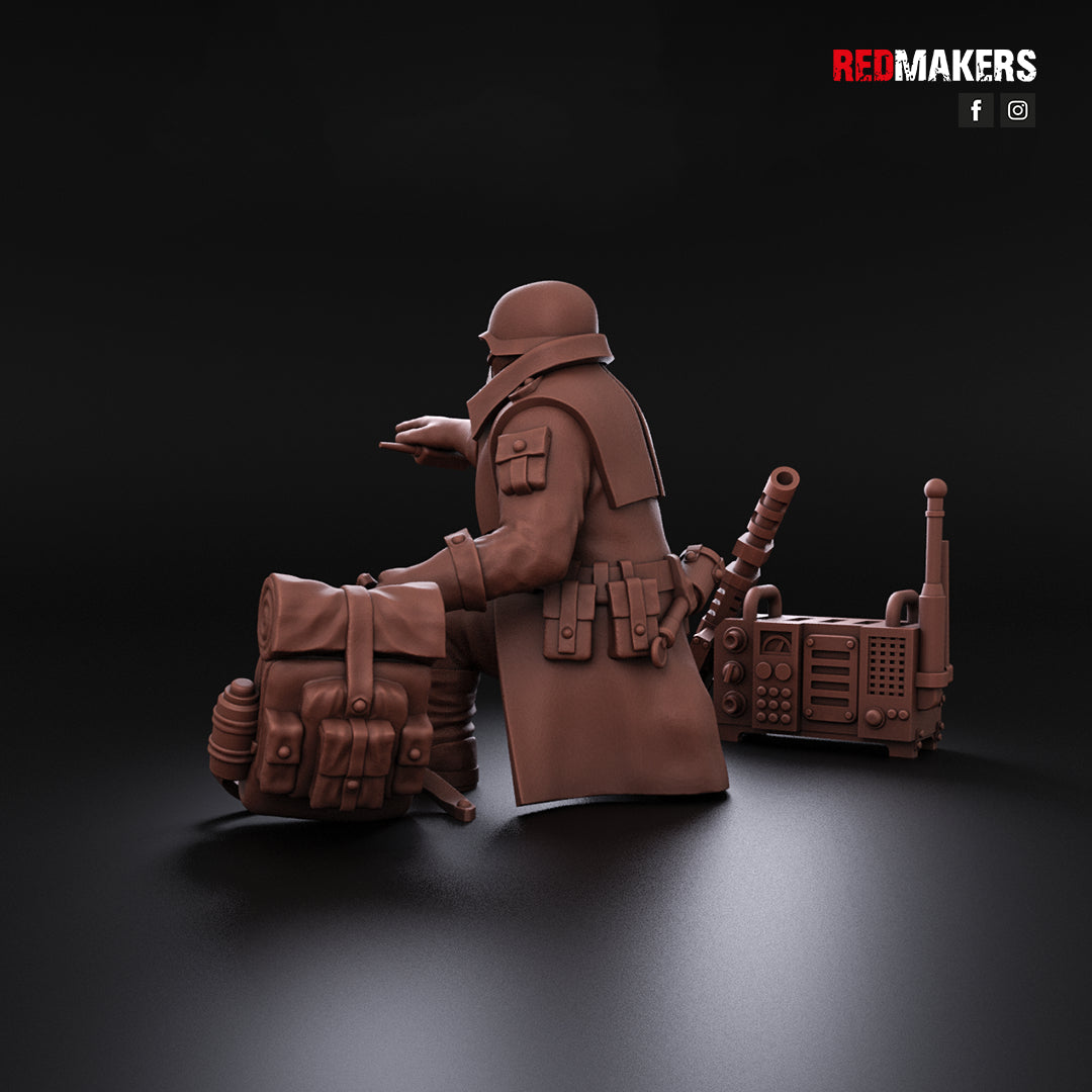 Steel Guard-Command Squad (4-Unit Kit or Single Model) by RedMakers