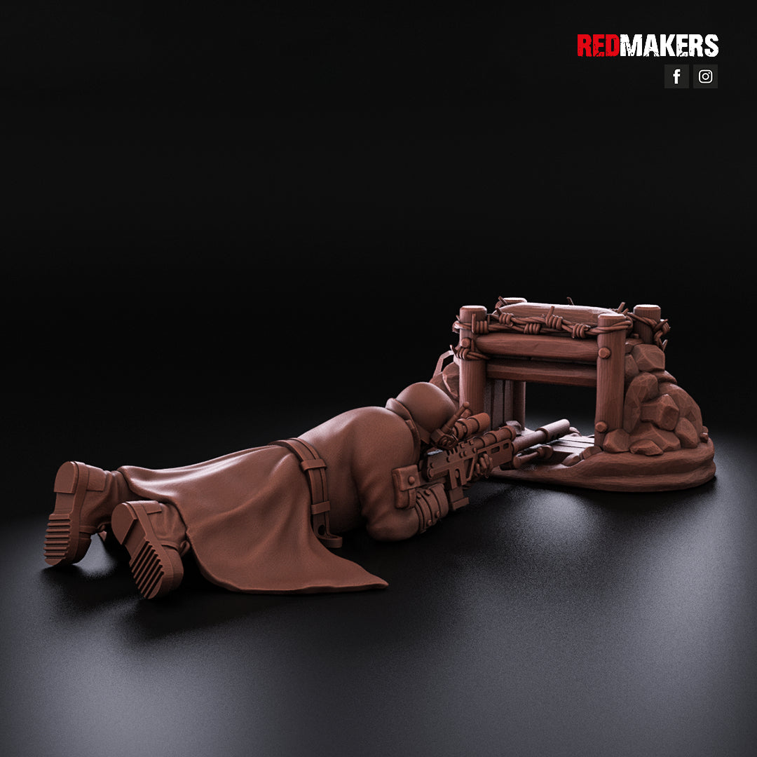 Steel Guard-Snipers (3-Unit Kit or Single Model) by RedMakers