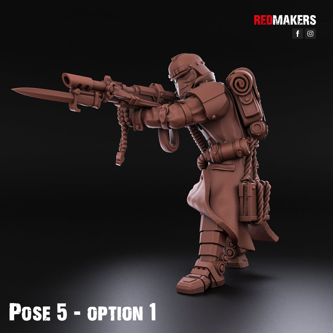Kill Squad- Death Division- Imperial Force (12-Unit Kit or Single Model) by Adeptus Miniatures