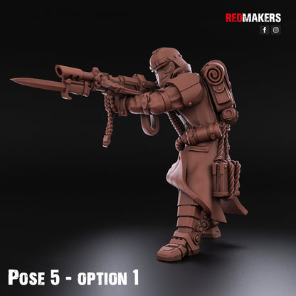 Kill Squad- Death Division- Imperial Force (12-Unit Kit or Single Model) by Adeptus Miniatures