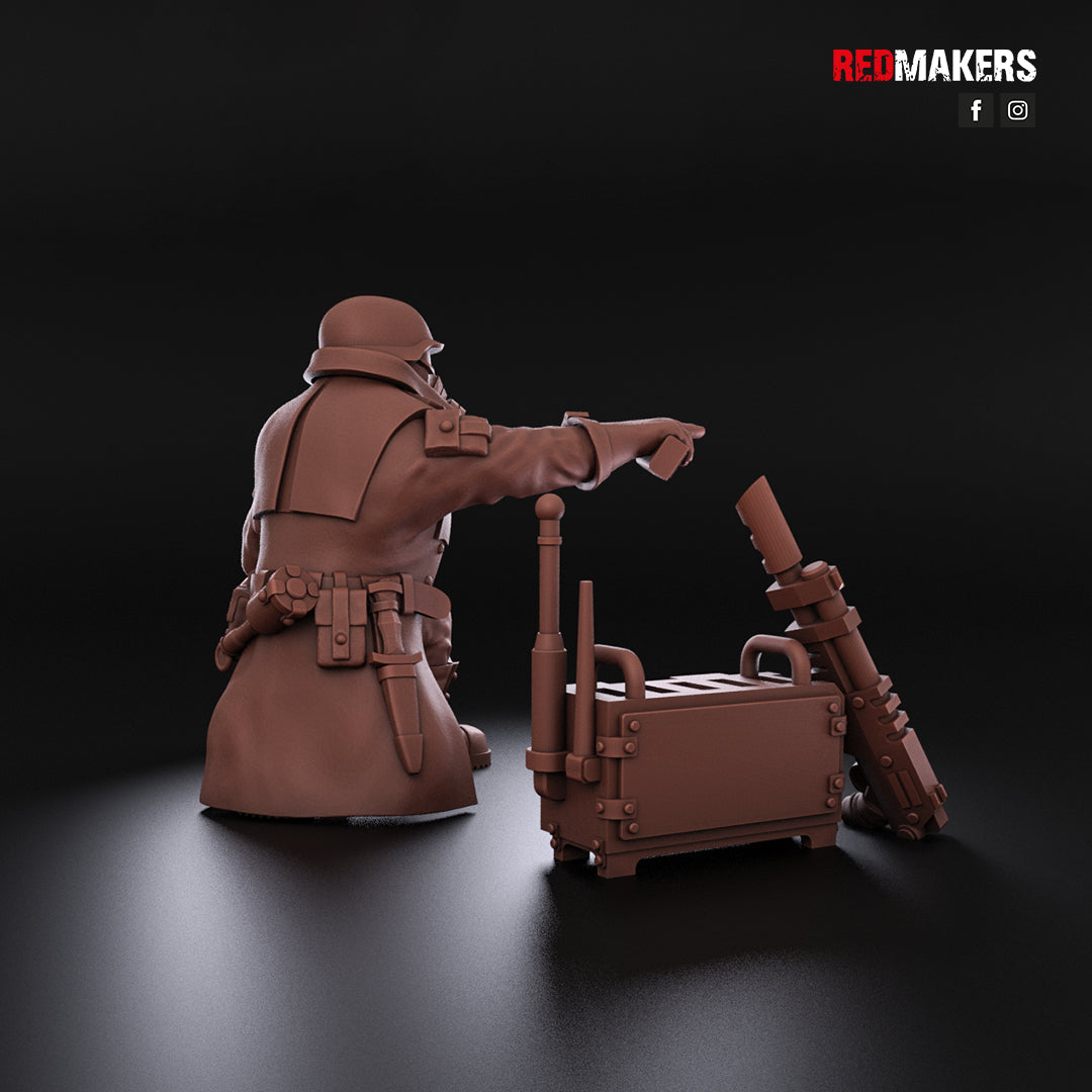 Steel Guard-Command Squad (4-Unit Kit or Single Model) by RedMakers