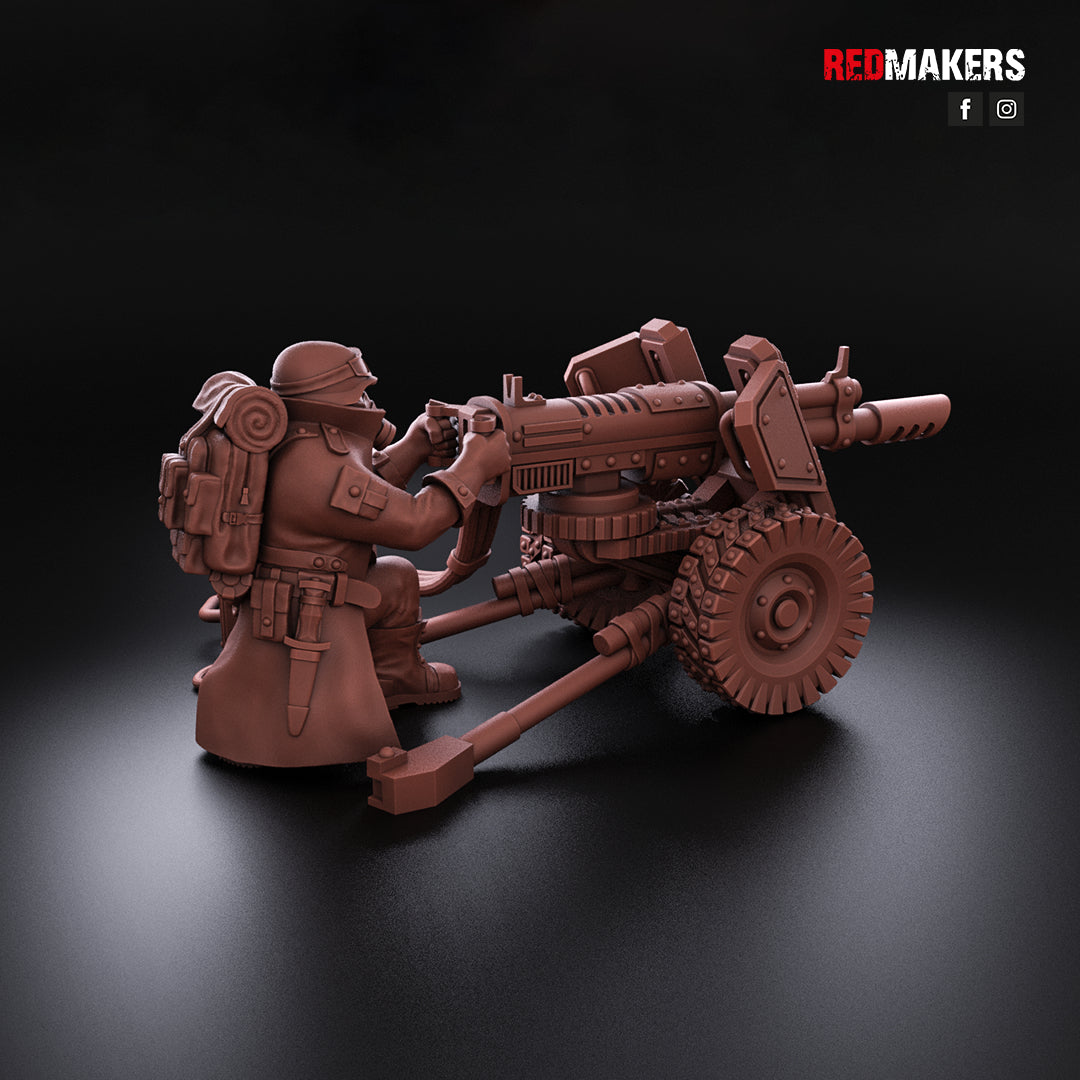 Steel Guard-Heavy Weapons Team (10-Unit Kit or Single Model) by RedMakers