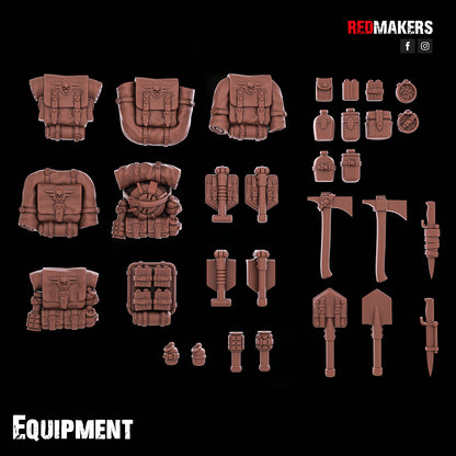 Kill Squad- Death Division- Imperial Force (12-Unit Kit or Single Model) by Adeptus Miniatures