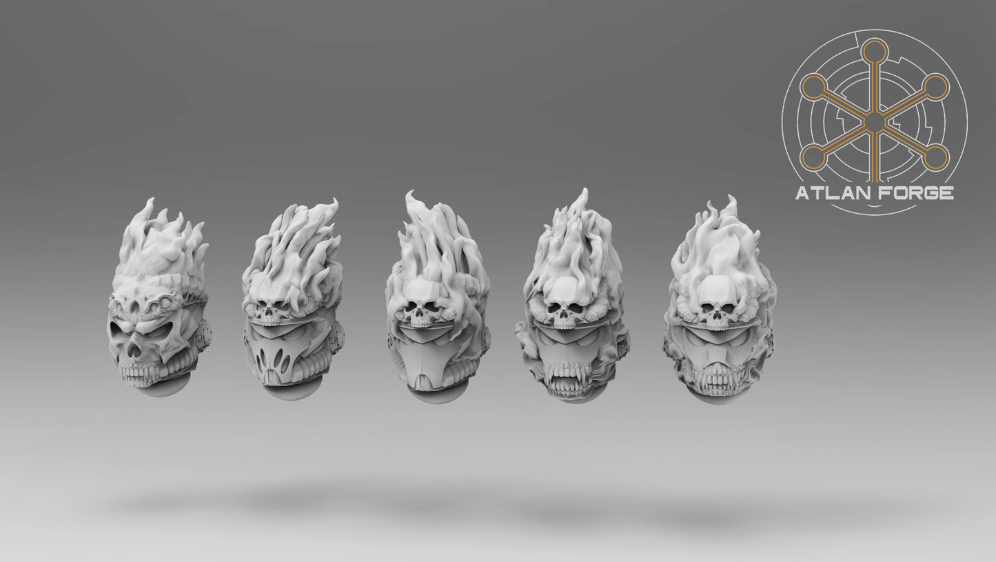 Hades Heads by Atlan Forge