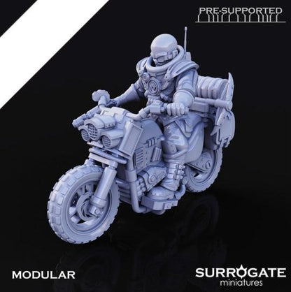 Bio Hackers Bio Riders Vehicle Unit (5-Unit Kit) by Surrogate Miniatures