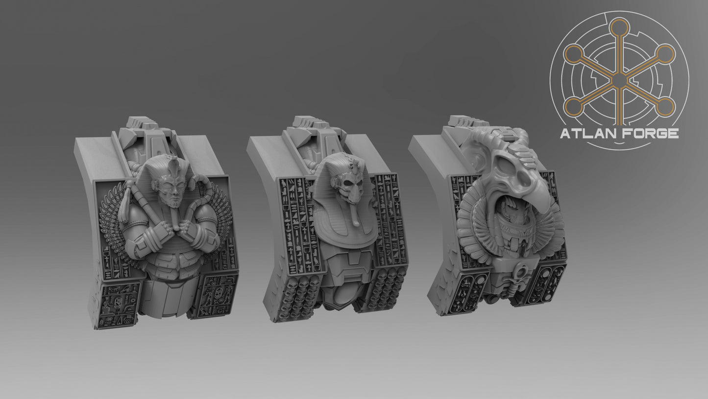 Aegyptian Royal Dreadnought (3 Scaled Options) by Atlan Forge