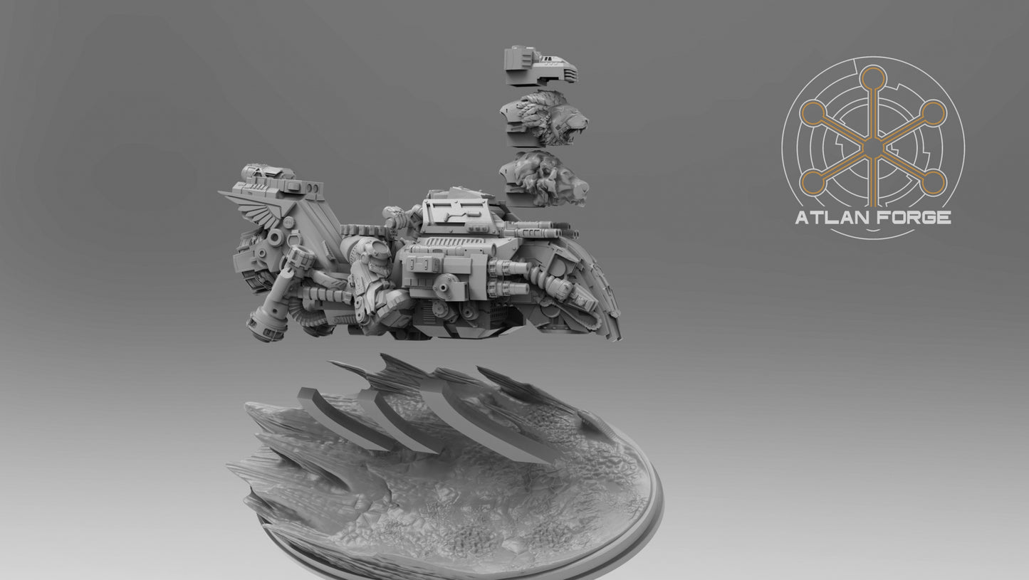 Angelic Hover Bikes (3-Unit Set) by Atlan Forge