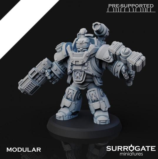 Zoltan Alliance Rock Crushers (5-Unit Set) by Surrogate Miniatures