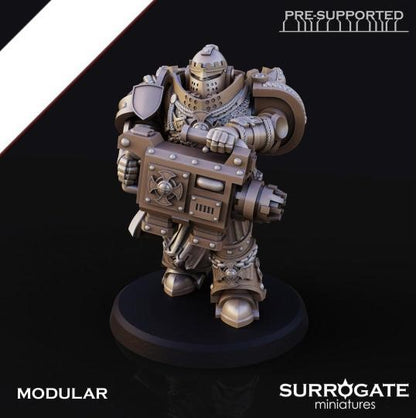 Silver Paladins Destructor Squad (5-Unit Set) by Surrogate Miniatures