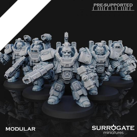 Zoltan Alliance Rock Crushers (5-Unit Set) by Surrogate Miniatures