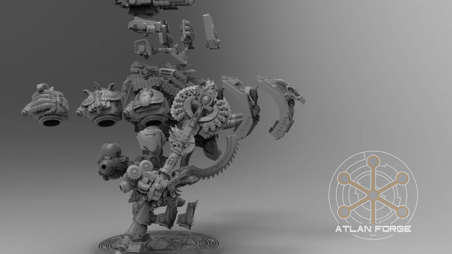 Aegyptian Royal Dreadnought (3 Scaled Options) by Atlan Forge