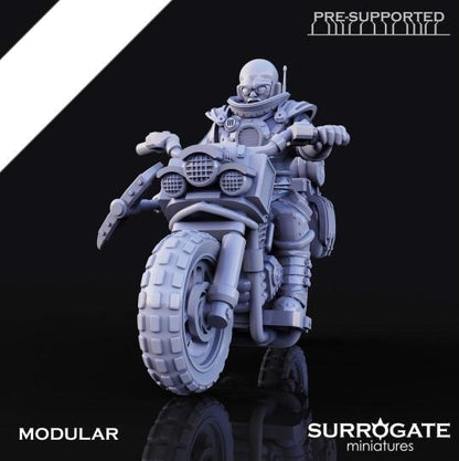 Bio Hackers Bio Riders Vehicle Unit (5-Unit Kit) by Surrogate Miniatures