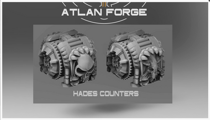 Wound Markers by Atlan Forge (Magnets not included)