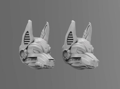 Aegyptian Heads by Atlan Forge