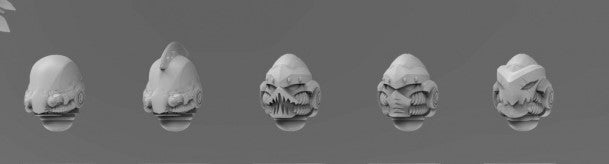 Wai Toa Heads (Sets) by Atlan Forge