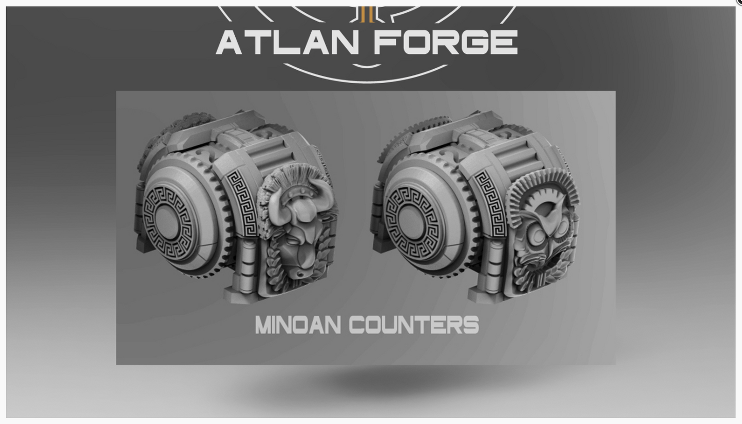 Wound Markers by Atlan Forge (Magnets not included)